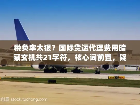 税负率太狠？国际货运代理费用暗藏玄机共21字符，核心词前置，疑问痛点句式）