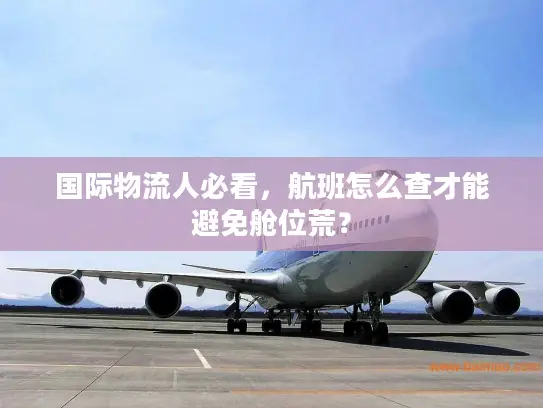 国际物流人必看，航班怎么查才能避免舱位荒？