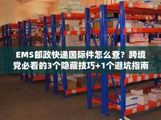 EMS邮政快递国际件怎么查？跨境党必看的3个隐藏技巧+1个避坑指南