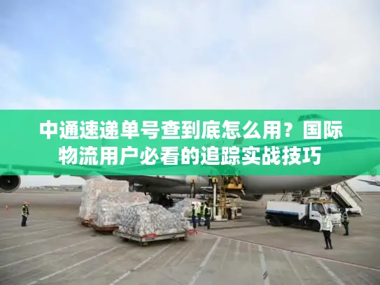 中通速递单号查到底怎么用？国际物流用户必看的追踪实战技巧