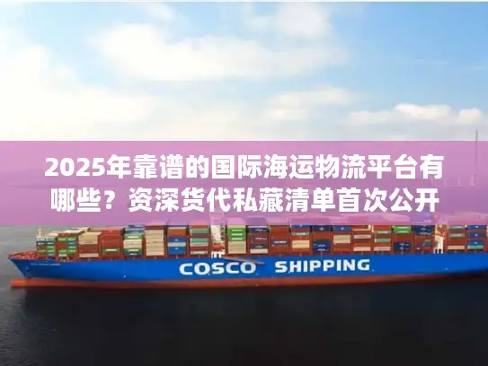 2025年靠谱的国际海运物流平台有哪些？资深货代私藏清单首次公开