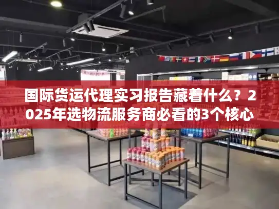 国际货运代理实习报告藏着什么？2025年选物流服务商必看的3个核心门道