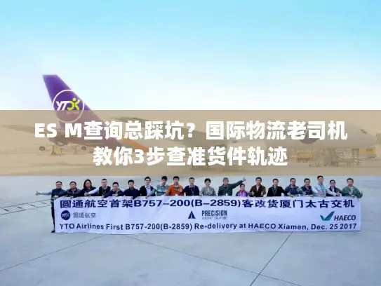 ES M查询总踩坑？国际物流老司机教你3步查准货件轨迹