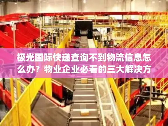 极光国际快递查询不到物流信息怎么办？物业企业必看的三大解决方案