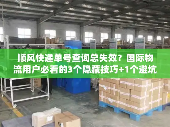 顺风快递单号查询总失效？国际物流用户必看的3个隐藏技巧+1个避坑公式