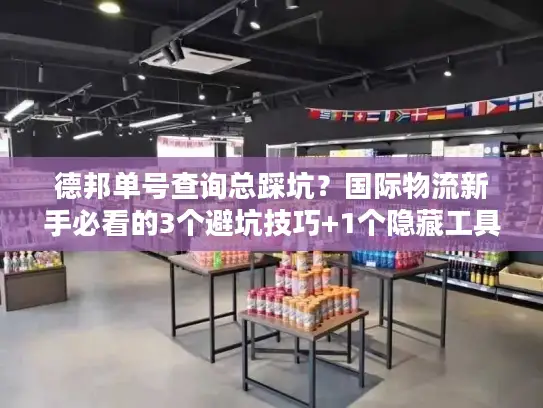 德邦单号查询总踩坑？国际物流新手必看的3个避坑技巧+1个隐藏工具