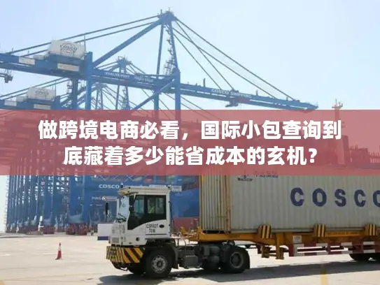 做跨境电商必看，国际小包查询到底藏着多少能省成本的玄机？