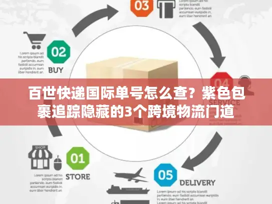 百世快递国际单号怎么查？紫色包裹追踪隐藏的3个跨境物流门道