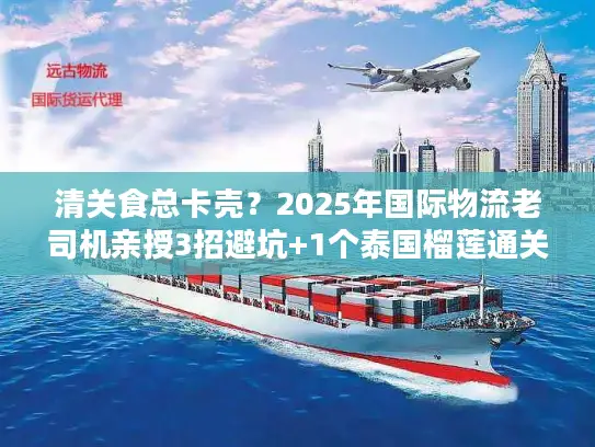 清关食总卡壳？2025年国际物流老司机亲授3招避坑+1个泰国榴莲通关案例