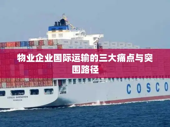 物业企业国际运输的三大痛点与突围路径