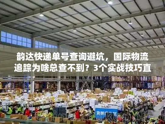 韵达快递单号查询避坑，国际物流追踪为啥总查不到？3个实战技巧直接用