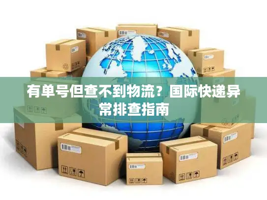 有单号但查不到物流？国际快递异常排查指南