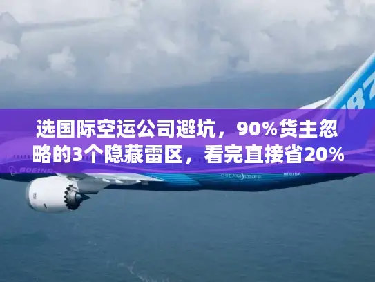 选国际空运公司避坑，90%货主忽略的3个隐藏雷区，看完直接省20%成本？