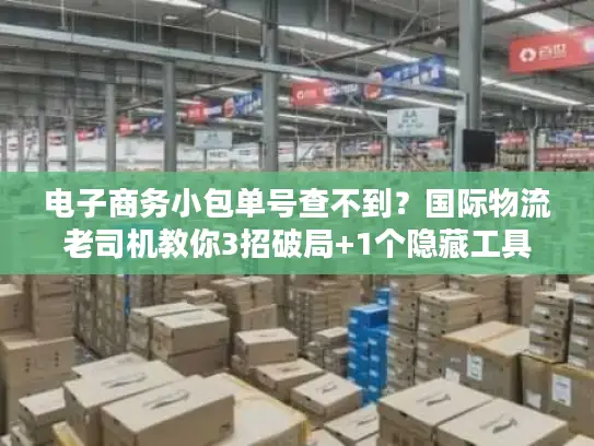 电子商务小包单号查不到？国际物流老司机教你3招破局+1个隐藏工具