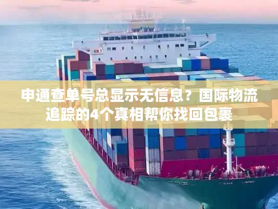 申通查单号总显示无信息？国际物流追踪的4个真相帮你找回包裹