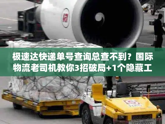 极速达快递单号查询总查不到？国际物流老司机教你3招破局+1个隐藏工具