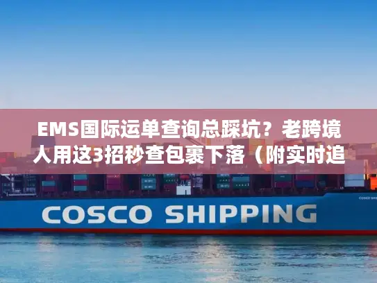 EMS国际运单查询总踩坑？老跨境人用这3招秒查包裹下落（附实时追踪技巧）