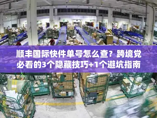 顺丰国际快件单号怎么查？跨境党必看的3个隐藏技巧+1个避坑指南