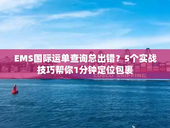 EMS国际运单查询总出错？5个实战技巧帮你1分钟定位包裹