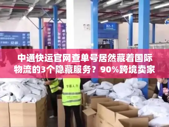 中通快运官网查单号居然藏着国际物流的3个隐藏服务？90%跨境卖家都没发现