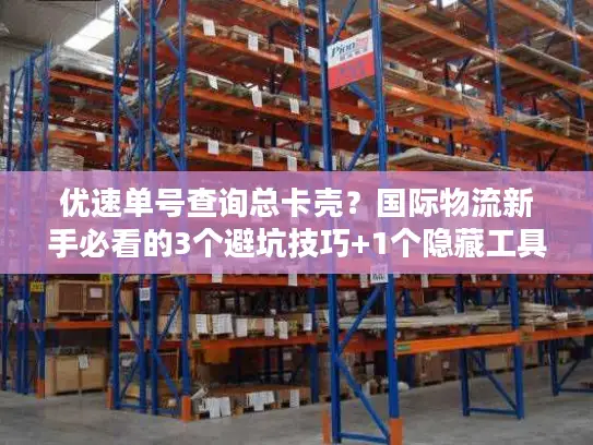 优速单号查询总卡壳？国际物流新手必看的3个避坑技巧+1个隐藏工具