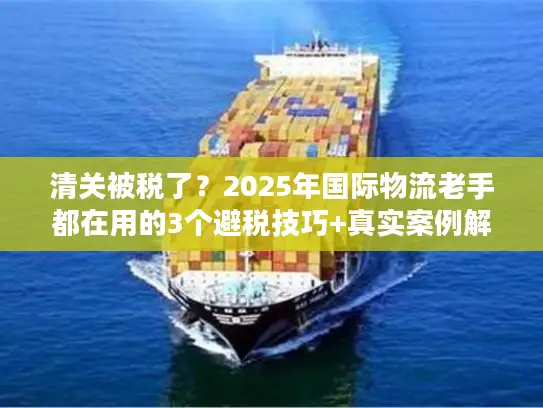 清关被税了？2025年国际物流老手都在用的3个避税技巧+真实案例解析