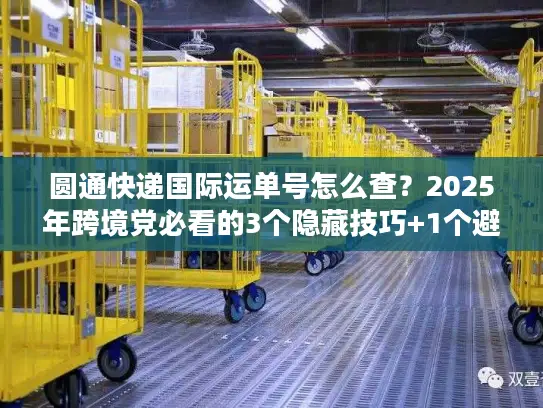 圆通快递国际运单号怎么查？2025年跨境党必看的3个隐藏技巧+1个避坑指南