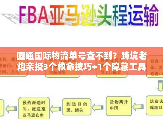 圆通国际物流单号查不到？跨境老炮亲授3个救命技巧+1个隐藏工具