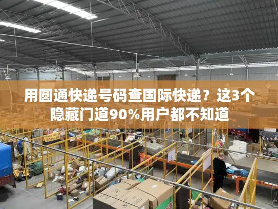 用圆通快递号码查国际快递？这3个隐藏门道90%用户都不知道
