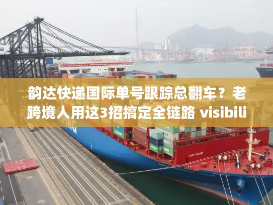 韵达快递国际单号跟踪总翻车？老跨境人用这3招搞定全链路 visibility