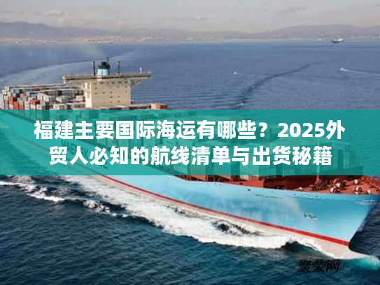 福建主要国际海运有哪些？2025外贸人必知的航线清单与出货秘籍