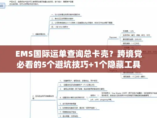 EMS国际运单查询总卡壳？跨境党必看的5个避坑技巧+1个隐藏工具
