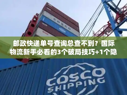 邮政快递单号查询总查不到？国际物流新手必看的3个破局技巧+1个隐藏工具