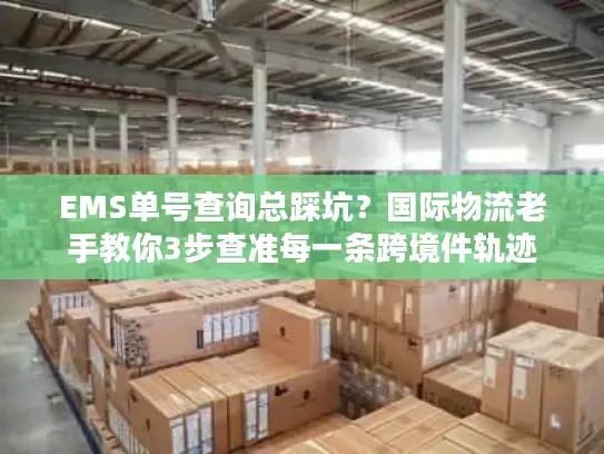 EMS单号查询总踩坑？国际物流老手教你3步查准每一条跨境件轨迹