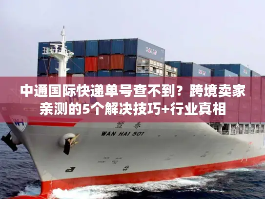 中通国际快递单号查不到？跨境卖家亲测的5个解决技巧+行业真相