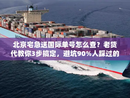 北京宅急送国际单号怎么查？老货代教你3步搞定，避坑90%人踩过的雷