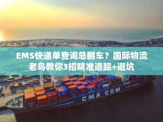 EMS快递单查询总翻车？国际物流老鸟教你3招精准追踪+避坑
