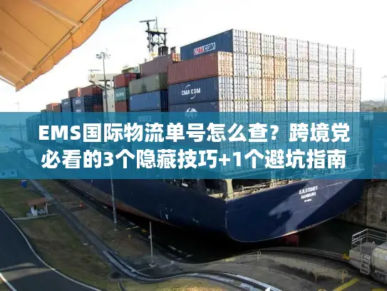 EMS国际物流单号怎么查？跨境党必看的3个隐藏技巧+1个避坑指南