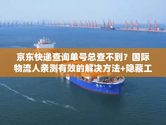 京东快递查询单号总查不到？国际物流人亲测有效的解决方法+隐藏工具