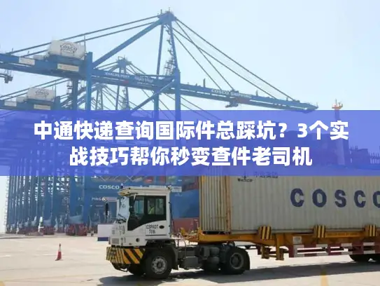 中通快递查询国际件总踩坑？3个实战技巧帮你秒变查件老司机