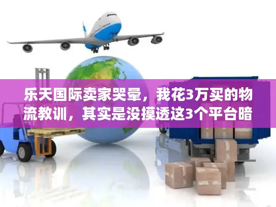 乐天国际卖家哭晕，我花3万买的物流教训，其实是没摸透这3个平台暗规则
