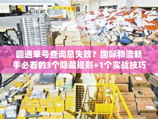 圆通单号查询总失败？国际物流新手必看的3个隐藏规则+1个实战技巧
