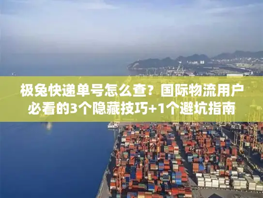 极兔快递单号怎么查？国际物流用户必看的3个隐藏技巧+1个避坑指南
