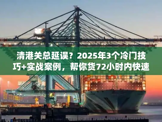 清港关总延误？2025年3个冷门技巧+实战案例，帮你货72小时内快速放行！