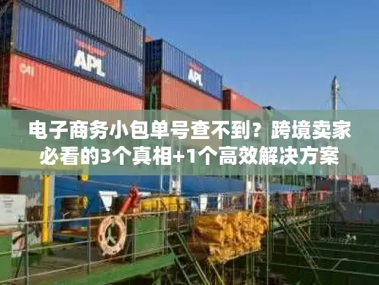 电子商务小包单号查不到？跨境卖家必看的3个真相+1个高效解决方案