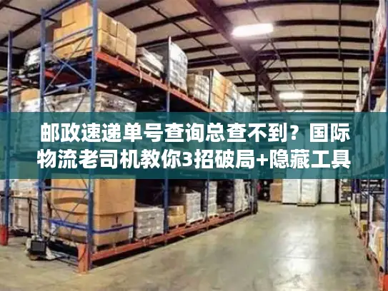 邮政速递单号查询总查不到？国际物流老司机教你3招破局+隐藏工具清单