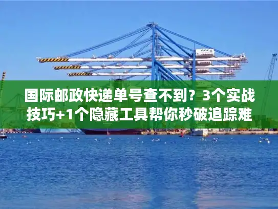 国际邮政快递单号查不到？3个实战技巧+1个隐藏工具帮你秒破追踪难题