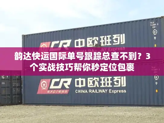 韵达快运国际单号跟踪总查不到？3个实战技巧帮你秒定位包裹