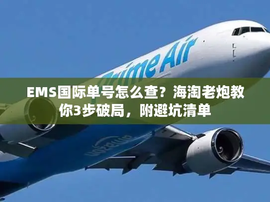 EMS国际单号怎么查？海淘老炮教你3步破局，附避坑清单
