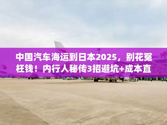 中国汽车海运到日本2025，别花冤枉钱！内行人秘传3招避坑+成本直降20%案例